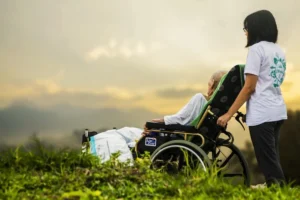 Hospice Care for senior adult
